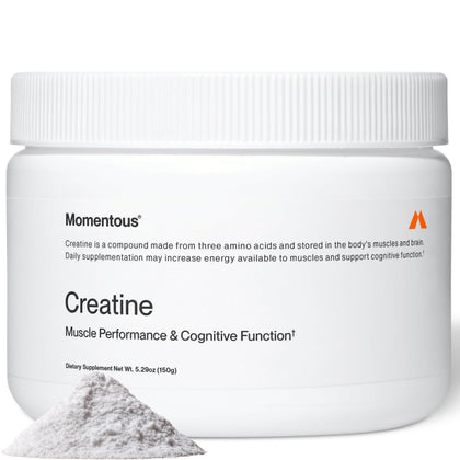 Momentous Poudre de Créatine Monohydrate 5g, vue de face