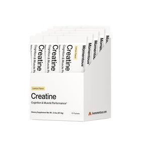 Momentous Poudre de Créatine Monohydrate au Citron, sachet individuel