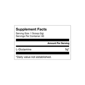 Momentous Poudre de L-Glutamine 390g avec cuillère doseuse