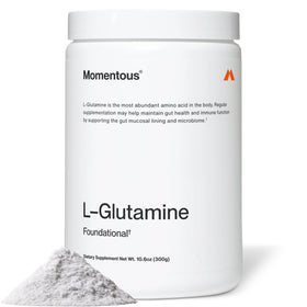 Momentous Poudre de L-Glutamine 390g vue de face