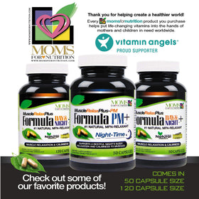 Moms For Nutrition PM Plus capsules ouvertes