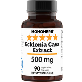 MONOHERB Extrait d'Ecklonia Cava 500 mg Capsules Végétariennes - vue de l'emballage