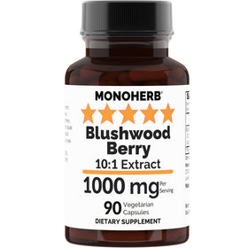 MONOHERB Extrait de Baie de Blushwood 1000 mg Capsules Végétales vue de face