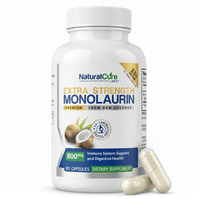 Monolaurin 800mg Natural Labs 100 capsules vue de face
