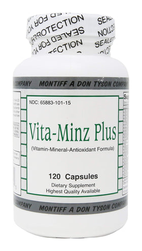 Montiff Vita-Minz Plus 120 capsules vue de face