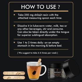 Montrer la texture de la résine de Shilajit ALTAY MUMMIYO