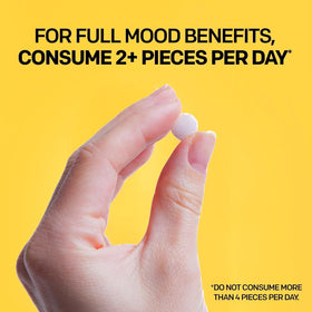Mood Bites Saffran Complément Alimentaire 30 Chewables vue de dessus