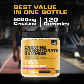 Mood Mingle Gummies de Créatine Monohydrate 5g, contenu des gummies