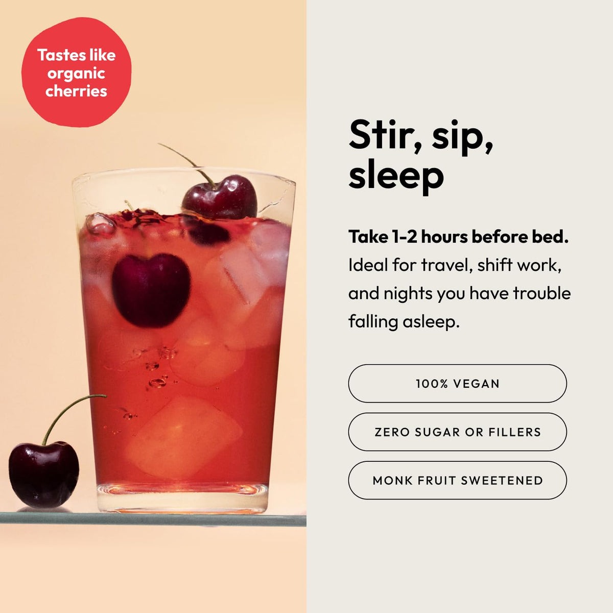 Moon Juice Sleepy Magnesi-Om contenant ouvert avec poudre visible