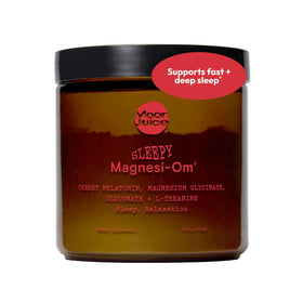 Moon Juice Sleepy Magnesi-Om poudre saveur cerise vue de face