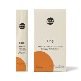 Moon Juice Ting Sticks B Complex 14ct avec emballage en avant
