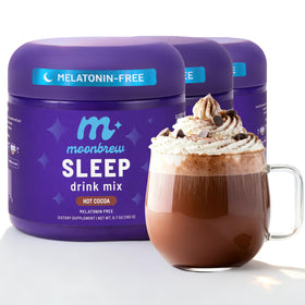 MoonBrew Chocolat Chaud au Magnésium 3PK vue de face