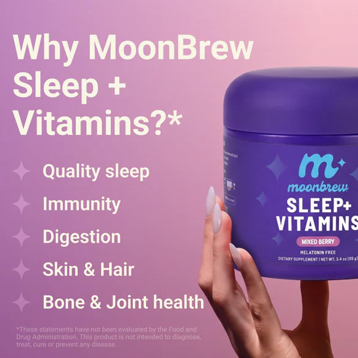 MoonBrew Mélange de Baies en sachet ouvert