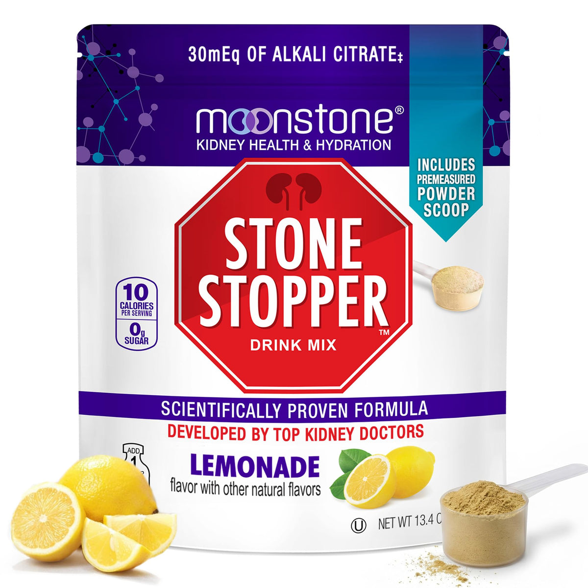 Moonstone Mélange Boisson Citronnade emballage avant