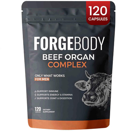 MORANDEE Foie de Boeuf 120 capsules vue de face