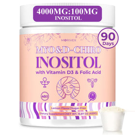 Morivex Myo-Inositol 4000mg pot de 90 jours vue de face