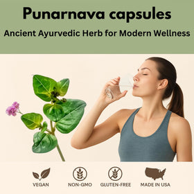 Morsan Healthcare Punarnava Capsules 500mg côté