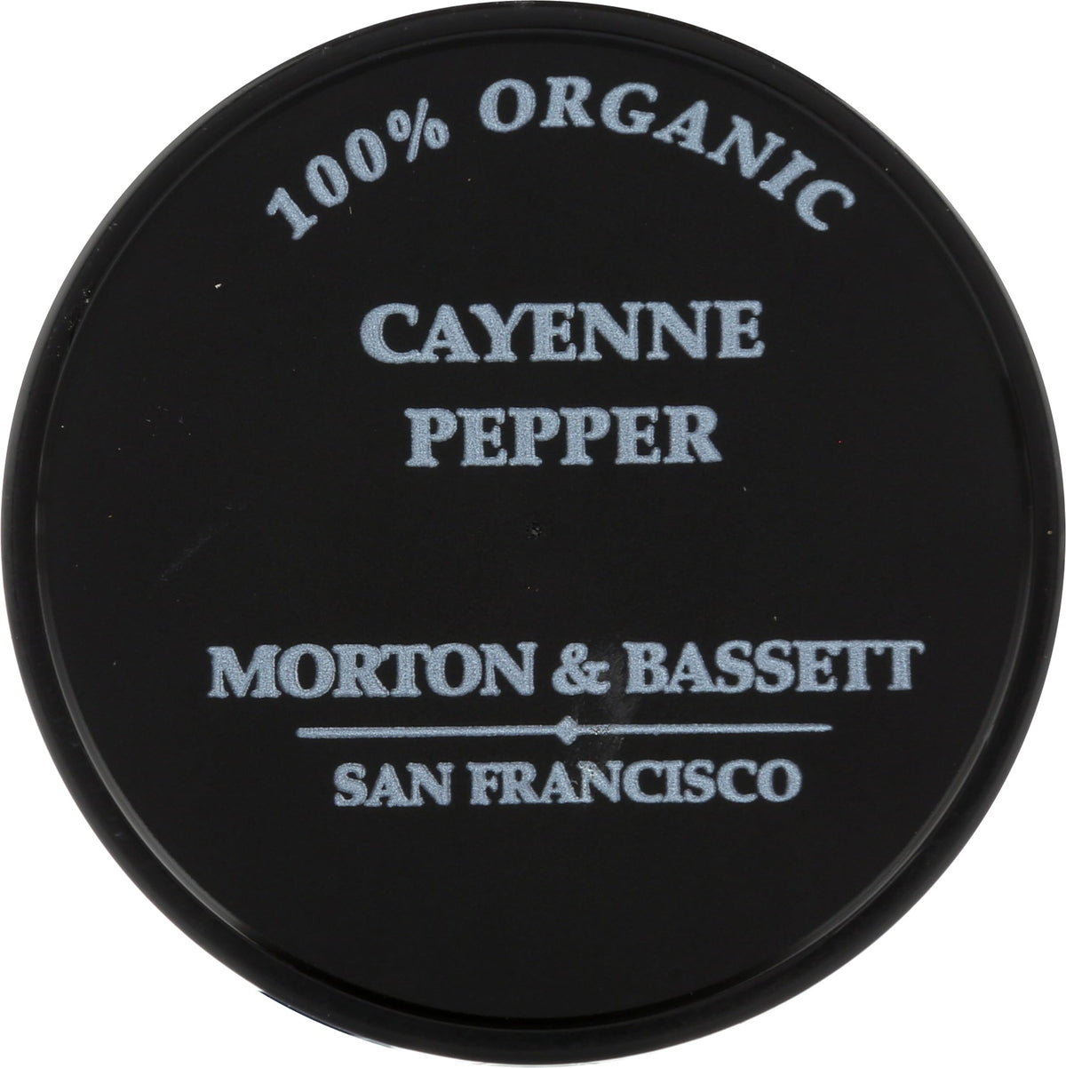 Morton & Bassett Cayenne Bio 200g sur une table