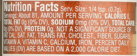 Morton & Bassett Cayenne Bio 200g vue de côté