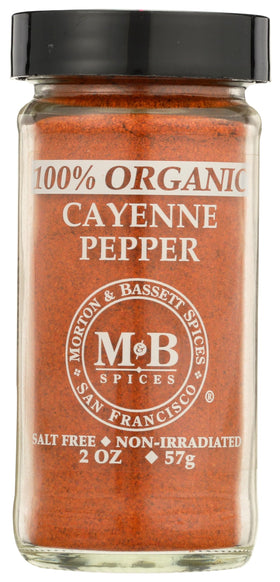 Morton & Bassett Cayenne Bio 200g vue de face
