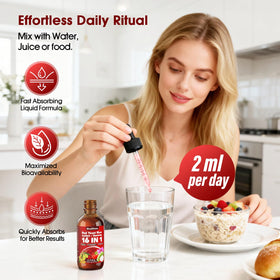 MOSSHFEECO complément alimentaire Riz Rouge 40ml avec goutte de liquide