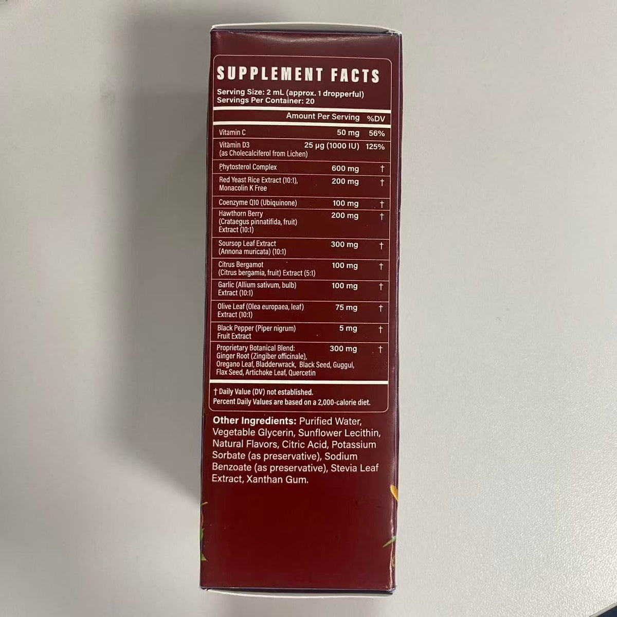 MOSSHFEECO complément alimentaire Riz Rouge 40ml emballage