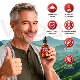 MOSSHFEECO complément alimentaire Riz Rouge 40ml sur une table