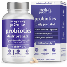 Mother's Promise Probiotique Prénatal 30 Capsules vue de face