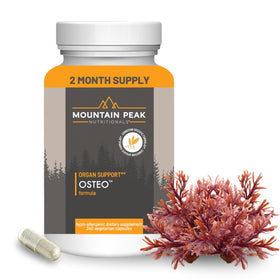 Mountain Peak Nutritionals Complément Alimentaire Osteo 240 Capsules Végétariennes