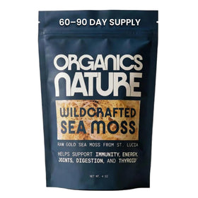 Mousse de mer sauvage ORGANICS NATURE 132g vue avant