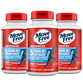 Move Free Glucosamine Chondroïtine MSM 120 comprimés flacon avant