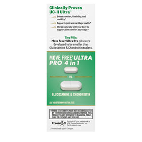 Move Free Ultra Pro 4in1 120 comprimés sur fond neutre