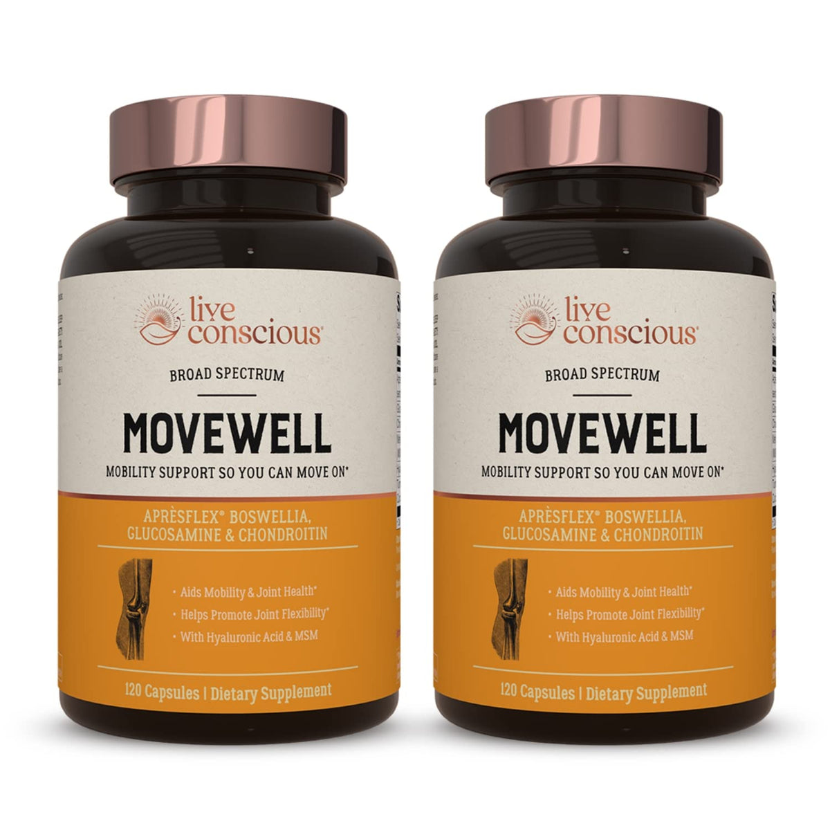 MoveWell by Live Conscious boîte avant avec étiquette