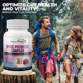 MoxyVites Complex Probiotique Spore 240g avec d'autres compléments