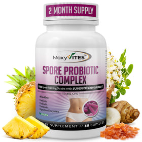 MoxyVites Complex Probiotique Spore 240g vue avant