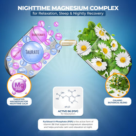 MoxyVites MagniRest PM capsules végétales sur fond blanc