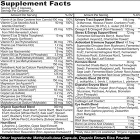 MoxyVites Multivitamines Methylées - Capsules végétales