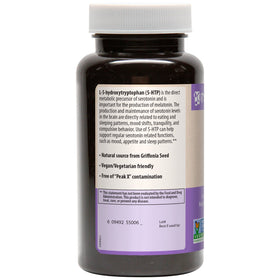 MRM 5-HTP 100 MG Capsules sur une table avec des plantes