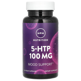 MRM 5-HTP 100 MG Capsules vue de face avec étiquette