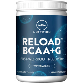 MRM BCAA+G Reload Poudre Post-Entraînement saveur pastèque, vue de face