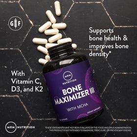 MRM Bone Maximizer III produit sur un fond naturel
