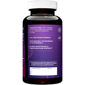 MRM Complexe de Vitamine E arrière de l'emballage