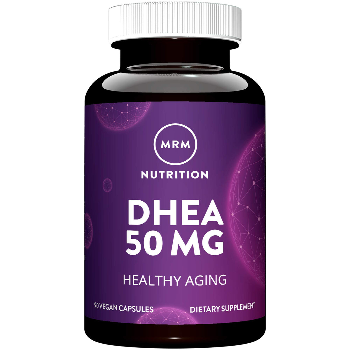 MRM DHEA 50mg complément alimentaire en capsules, flacon de 90 capsules