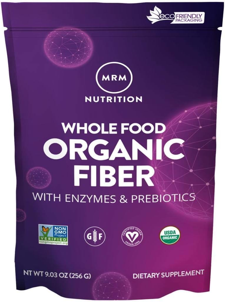 MRM Fibre Alimentaire Bio 272g vue avant avec étiquette