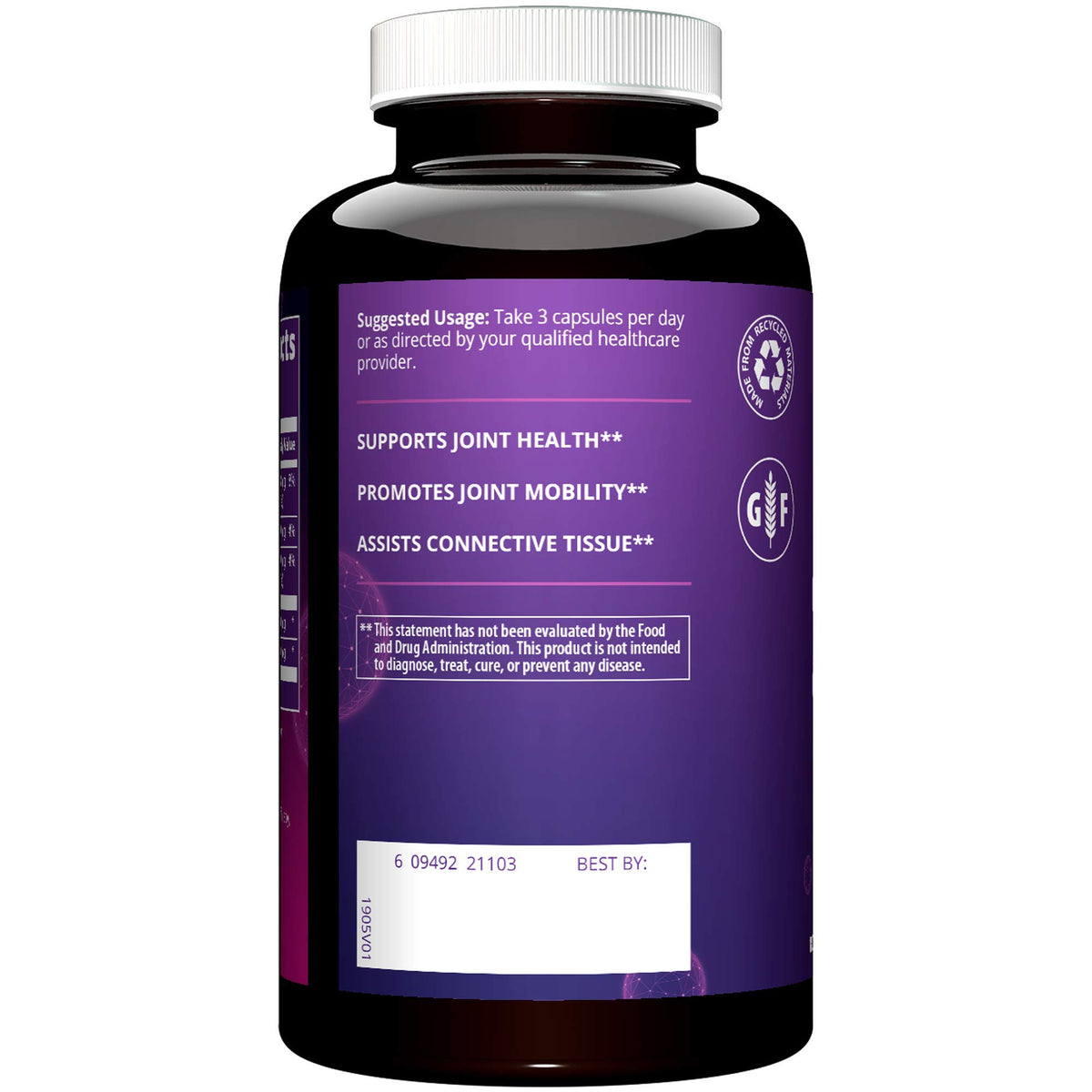 MRM Glucosamine 1500mg et Chondroïtine 1200mg dosage des capsules