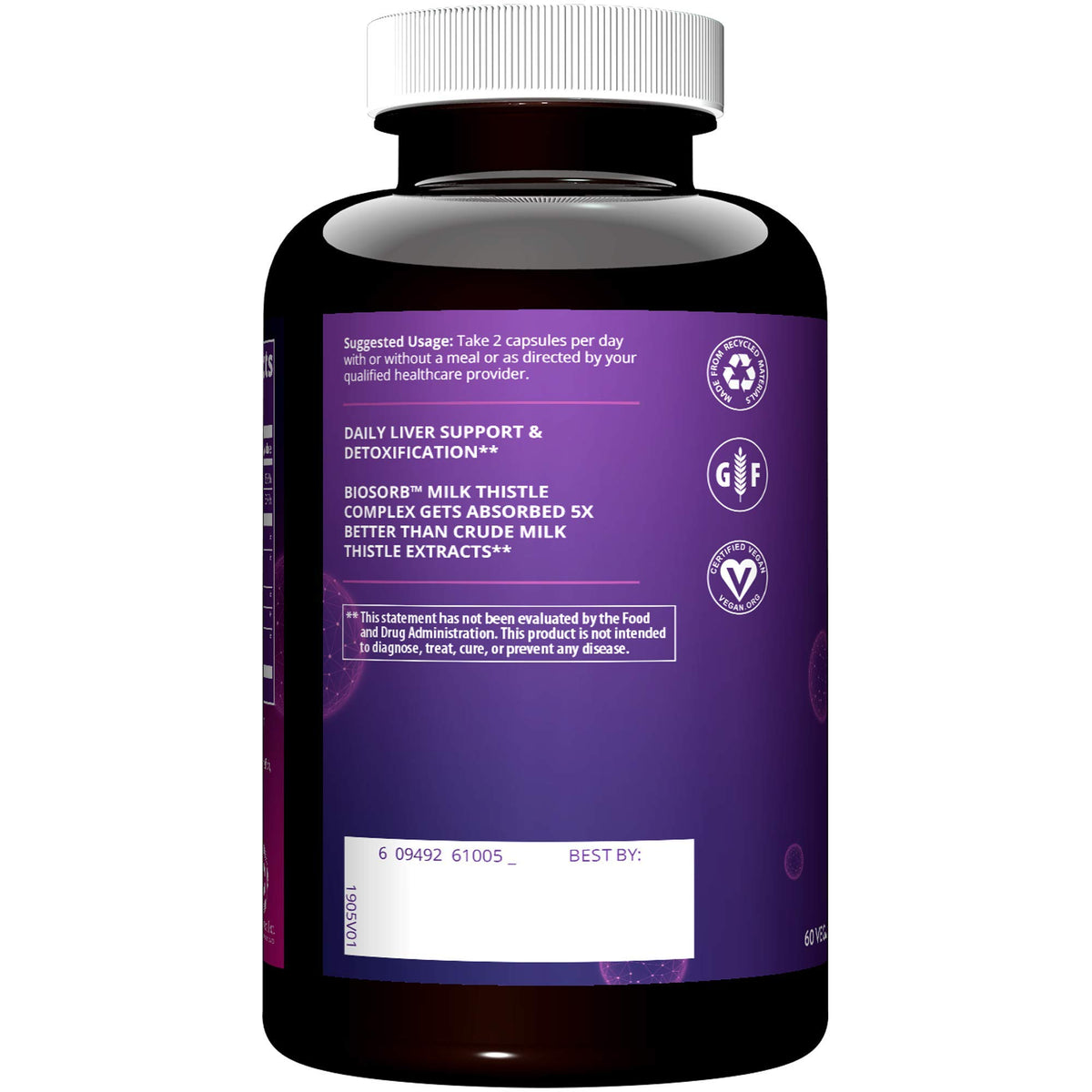 MRM Nutrition Liver X emballage avec capsules visibles