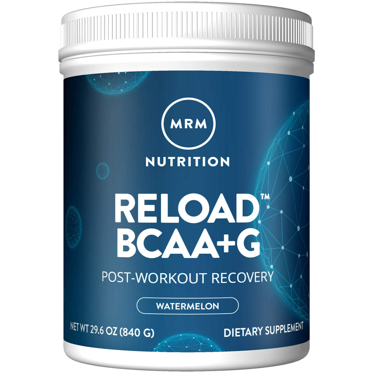 MRM Nutrition Reload BCAA+G 67 portions à la pastèque - vue avant