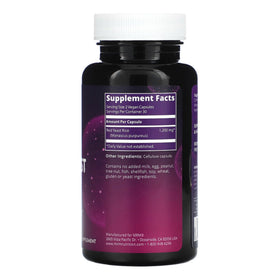 MRM Riz Rouge Capsules - étiquette et composition