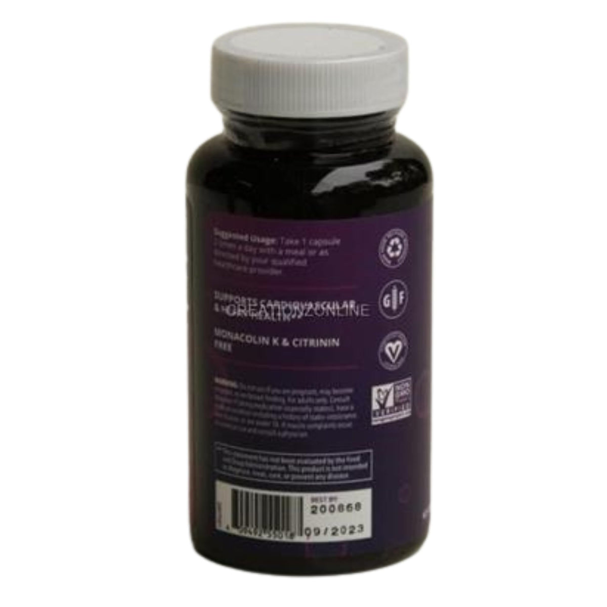 MRM Riz Rouge Capsules - présentation des capsules