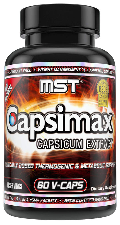 MST Capsimax 100mg gélules, vue de face